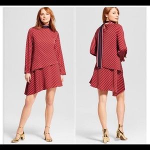 RED WHITE&BLUE Dress WhoWhatWear for Target XXL